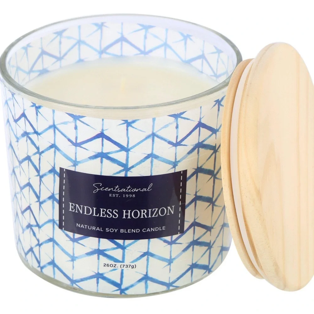 Scentsational Endless Horizon Natural Soy Blend Candle 26 oz.